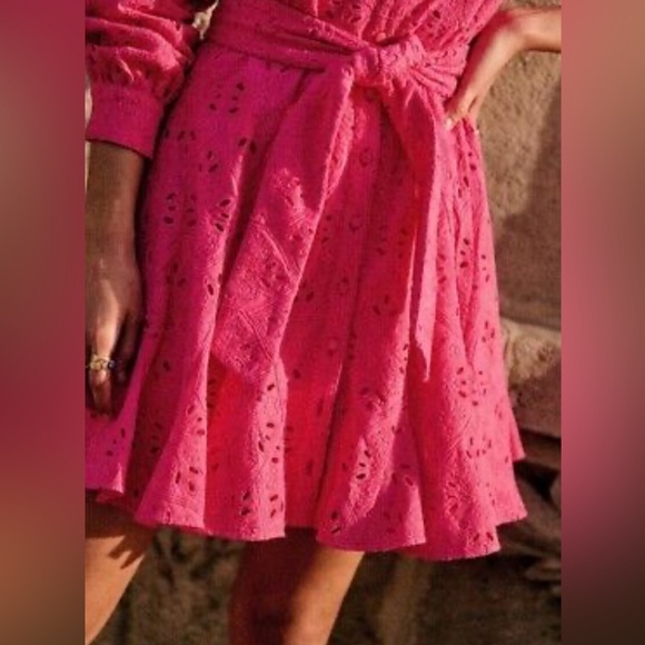 NWOT Sezane - Sol Dress Rose Pink - Size 38/US 6 - Picture 4 of 15